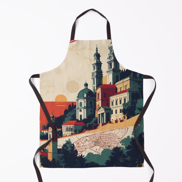 Item preview, Virovitica Croatia 1950s Vintage Travel Tourism designed and sold by TravelersGems.