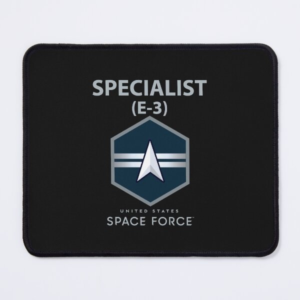 Item preview, USSF - E3 Specialist - US Space Force X 300 designed and sold by Military Insignia Products.