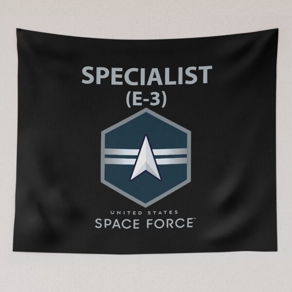 Item preview, USSF - E3 Specialist - US Space Force X 300 designed and sold by Military Insignia Products.