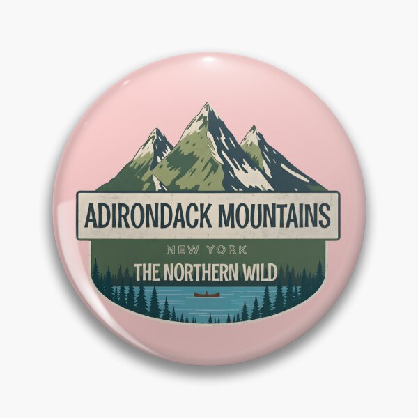 Item preview, Adirondack Mountains New York The Northern Wild Travel Art designed and sold by LittleArij.