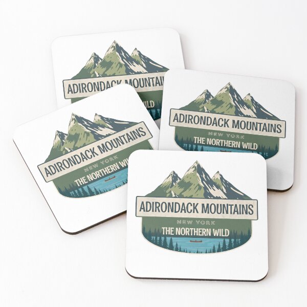 Item preview, Adirondack Mountains New York The Northern Wild Travel Art designed and sold by LittleArij.