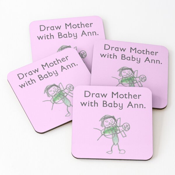 Item preview, Read, Write and Draw - Draw Mother With Baby Ann -  designed and sold by waltzermitty.