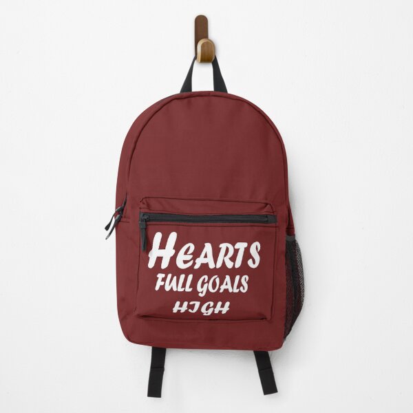 Item preview, Hearts Full, Goals High – Positive Motivation Quote Design designed and sold by ArtNestVerse.