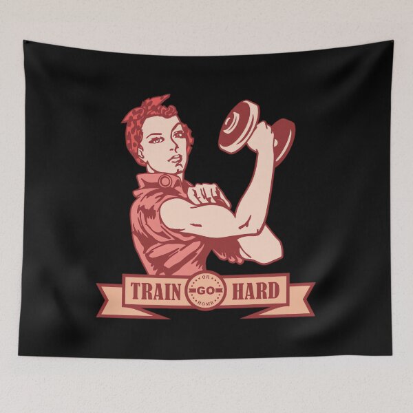 Item preview, TRAIN HARD YOU CAN DO IT	 designed and sold by sedecwimalab.