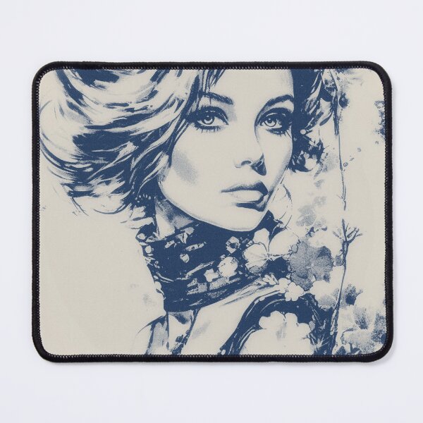 Item preview, Indigo Ethereal Bloom designed and sold by Drawings Project.