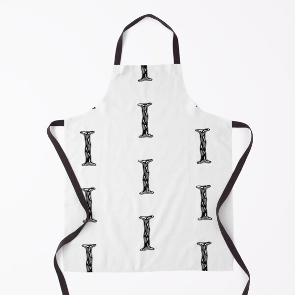 Item preview, Letter I – 3D Liquid Chrome Tinsel Monogram Design designed and sold by uncoXab.