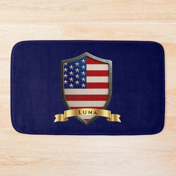 Item preview, Luna Family USA Shield, Stars & Stripes Pride Crest designed and sold by Highlandkings.