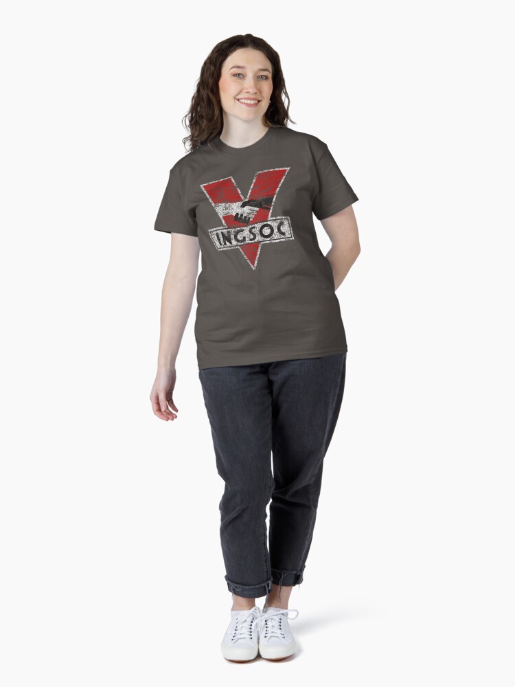 Thumbnail 4 of 7, Classic T-Shirt, INGSOC - Party like it's 1984! designed and sold by huffenreuter.