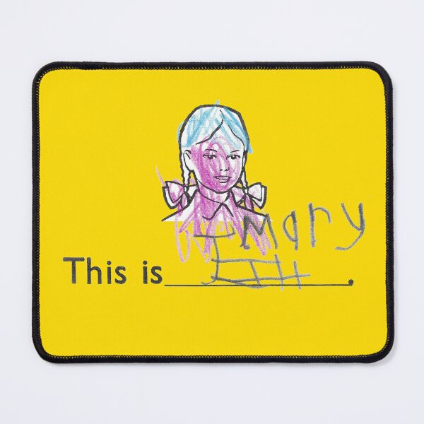 Item preview, Read, Write and Draw - This Is Mary - designed and sold by waltzermitty.