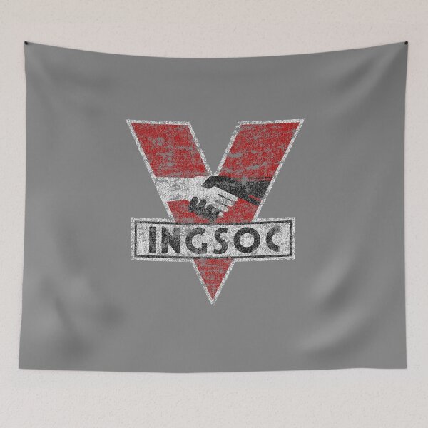 Item preview, INGSOC - Party like it's 1984! designed and sold by Rocket Signs.
