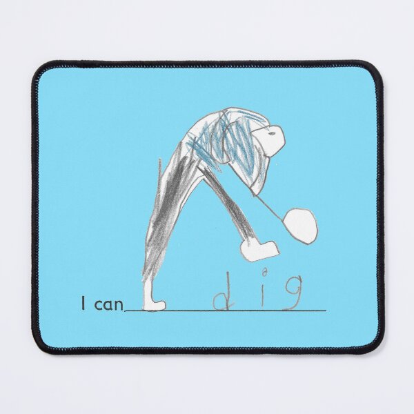 Item preview, Read, Write and Draw - I Can Dig -  designed and sold by waltzermitty.