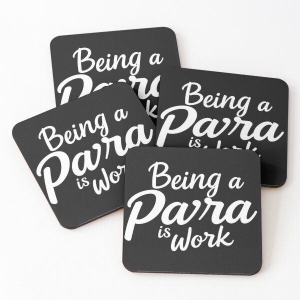Item preview, Being a Para is Work designed and sold by Sparkofart07.