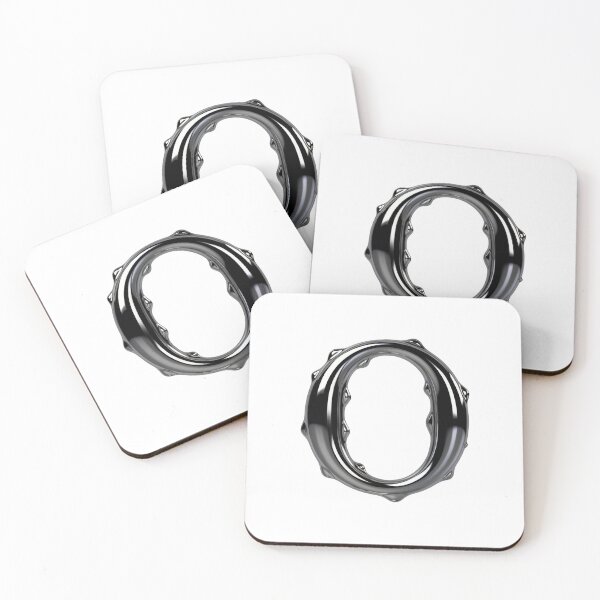 Item preview, Letter O – 3D Liquid Chrome Tinsel Monogram Design designed and sold by uncoXab.