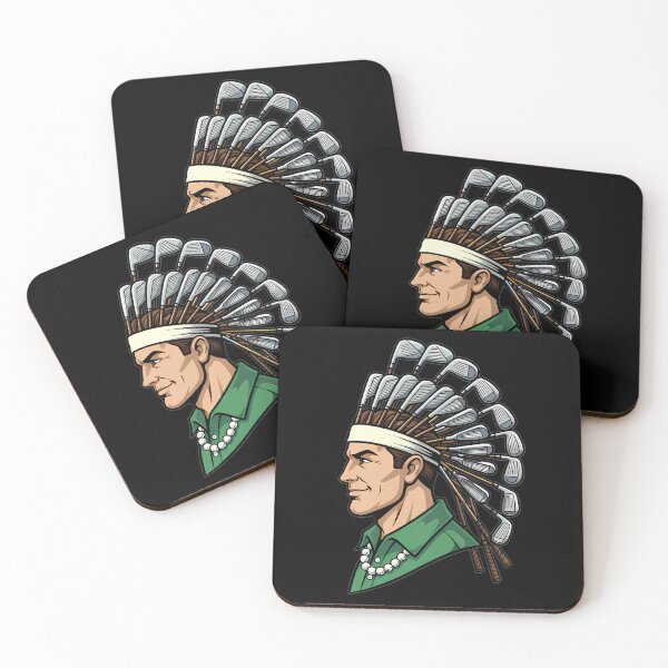 Item preview, Golf Chief Headdress of Clubs designed and sold by Linework Studio.
