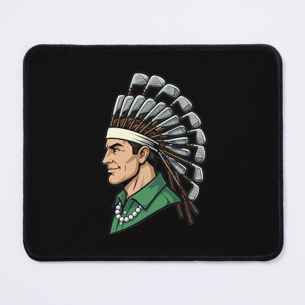 Item preview, Golf Chief Headdress of Clubs designed and sold by Linework Studio.