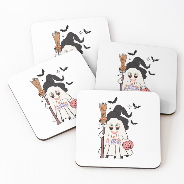 Item preview, Cute witch ghost ready for party designed and sold by Fasai19.