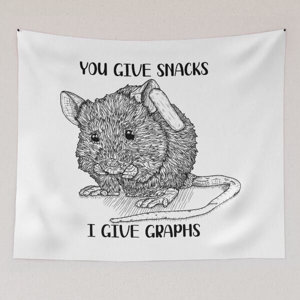 Item preview, Cute lab research mouse 1 designed and sold by nostakesart.