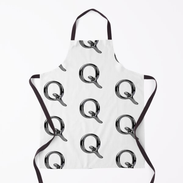 Item preview, Letter Q – 3D Liquid Chrome Tinsel Monogram Design designed and sold by uncoXab.