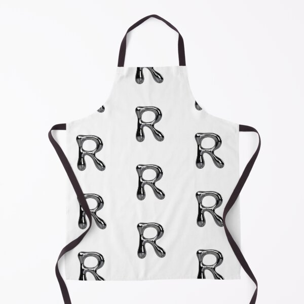 Item preview, Letter R – 3D Liquid Chrome Tinsel Monogram Design designed and sold by uncoXab.