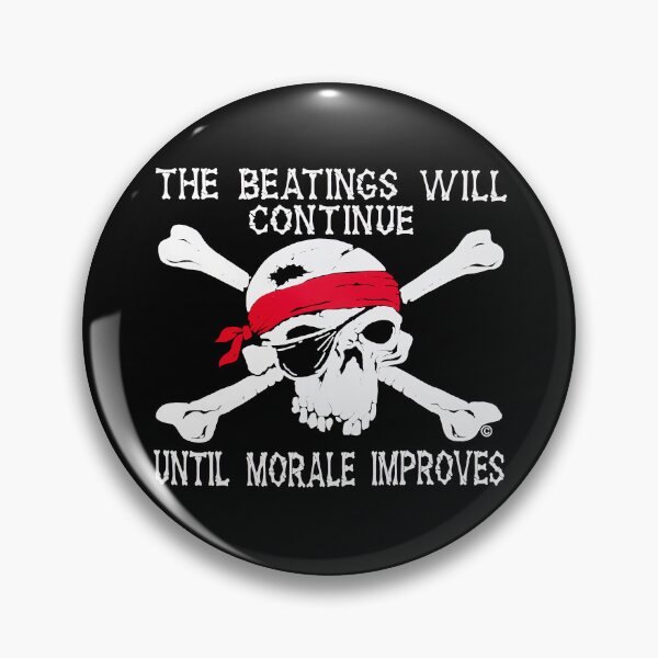 Item preview, The beatings will continue until morale improves designed and sold by icraigle.