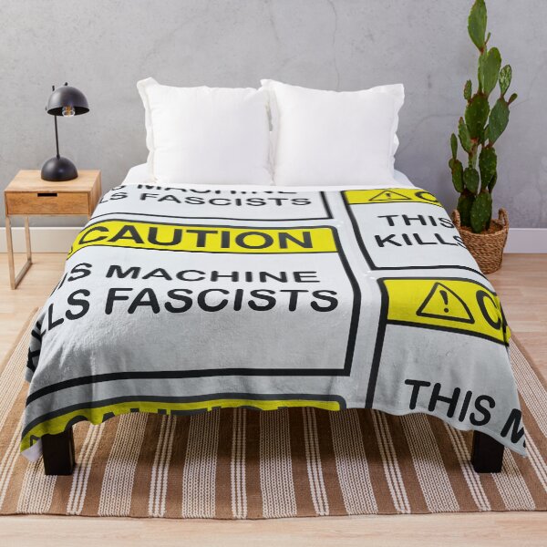 Item preview, Caution: This Machine Kills Fascists designed and sold by emiliapapaya.