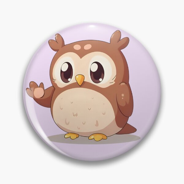 Item preview, Tiny and Sweet Kawaii Owl Jolson designed and sold by SweetRossel.