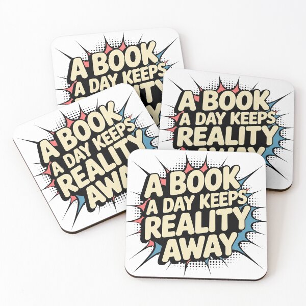 Item preview, A Book a Day Keeps Reality Away  designed and sold by Authentic-Merch.