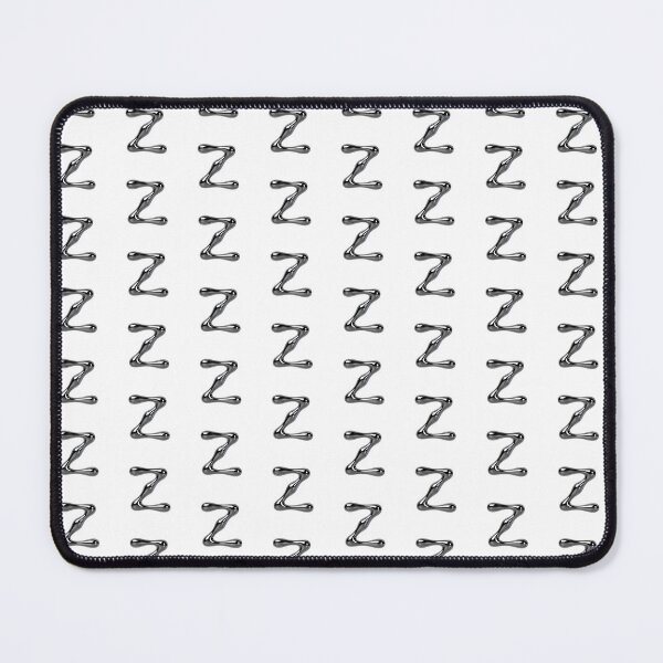 Item preview, Letter Z – 3D Liquid Chrome Tinsel Monogram Design designed and sold by uncoXab.