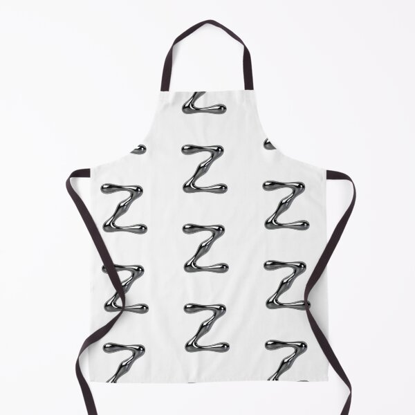 Item preview, Letter Z – 3D Liquid Chrome Tinsel Monogram Design designed and sold by uncoXab.