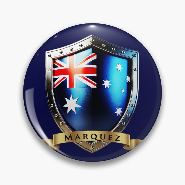 Item preview, Marquez Family Australia Shield, Bold Heritage Crest designed and sold by Highlandkings.