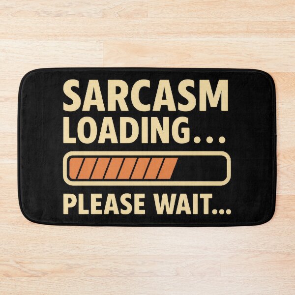 Item preview, Sarcasm Loading Retro Progress Bar designed and sold by SHHCreations.