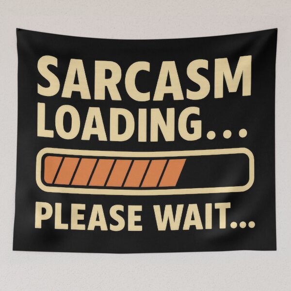 Item preview, Sarcasm Loading Retro Progress Bar designed and sold by SHHCreations.