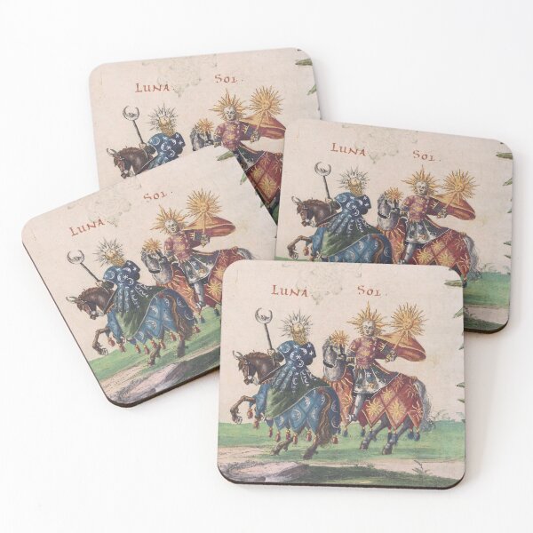 Item preview, Moon and Sun as Knights designed and sold by UranianDreams.