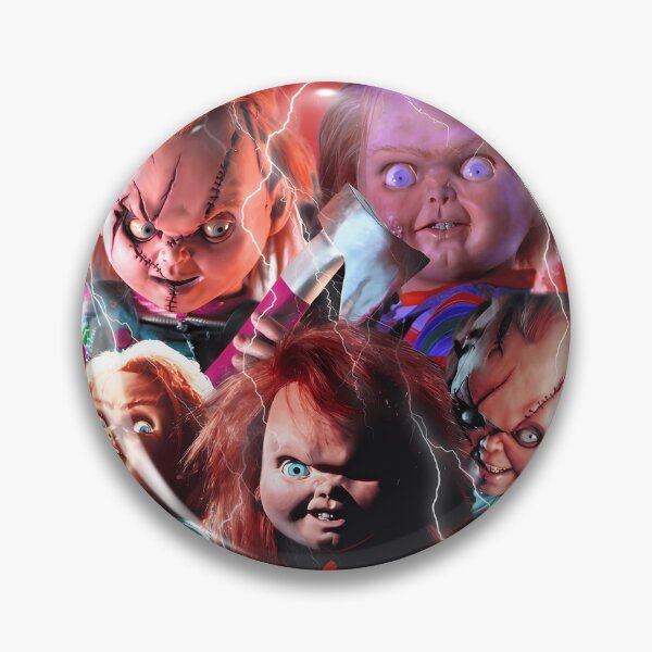 Artikelvorschau, HALLOWEEN-CHUCKY-HORROR-CHUCKY entworfen und verkauft von VelvetNebula.