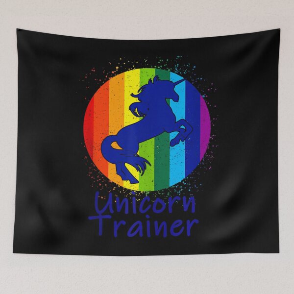 Item preview, Unicorn Trainer Rainbow grunge retro circle 		 designed and sold by parbhamulhema.