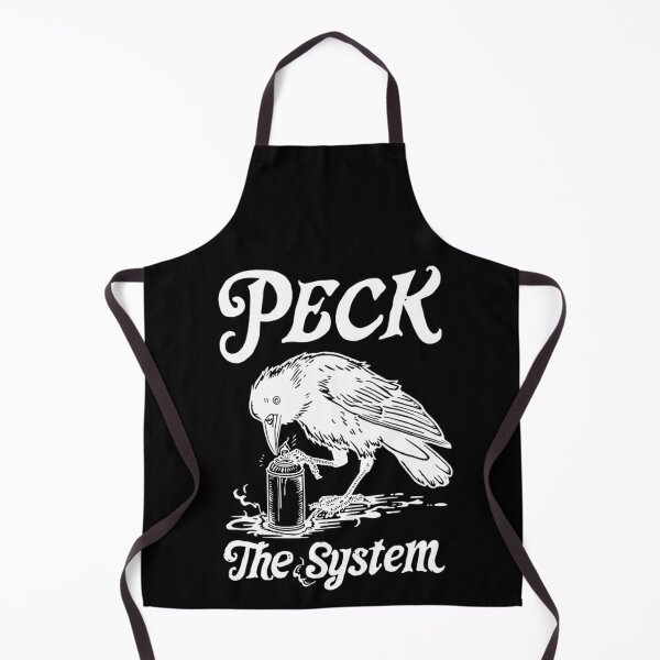 Item preview, Crow "peck the system" designed and sold by PunkdUpPrints.