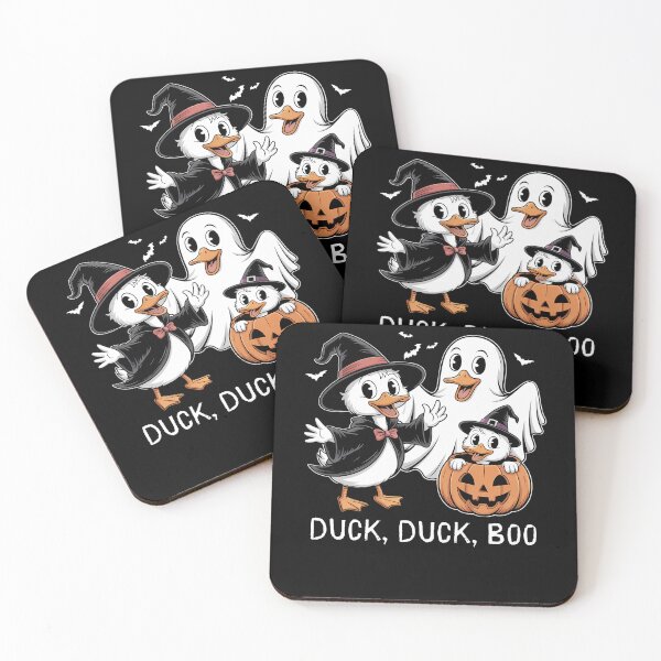 Item preview, Funny Halloween With Duck, Duck, Boo designed and sold by ArtByKatti.