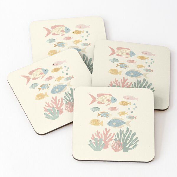 Item preview, Pastel Ocean Friends 6 designed and sold by Pasteltone.