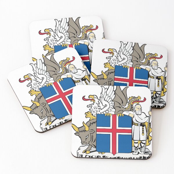 Item preview, Coat of arms Iceland designed and sold by YaelleDark.