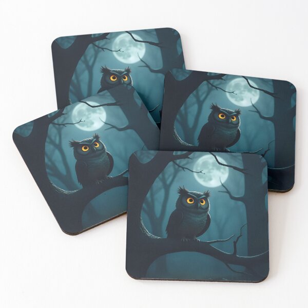 Item preview, Owl Jolson in the Darkness designed and sold by SweetRossel.