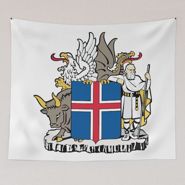 Item preview, Coat of arms Iceland designed and sold by YaelleDark.