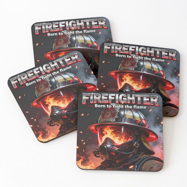 Item preview, Firefighter - Born to fight the flame designed and sold by Ritters-Designs.