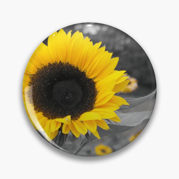 Item preview, Yellow Sunflowers on a mono background designed and sold by Malcolm Snook.