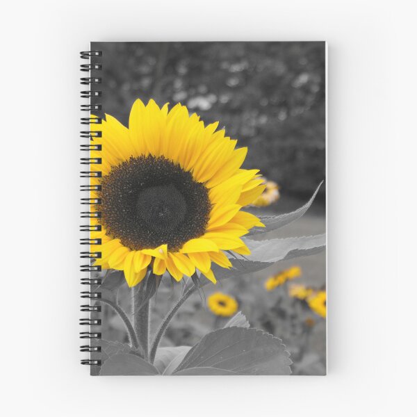 Item preview, Yellow Sunflowers on a mono background designed and sold by Malcolm Snook.