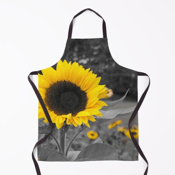 Item preview, Yellow Sunflowers on a mono background designed and sold by Malcolm Snook.