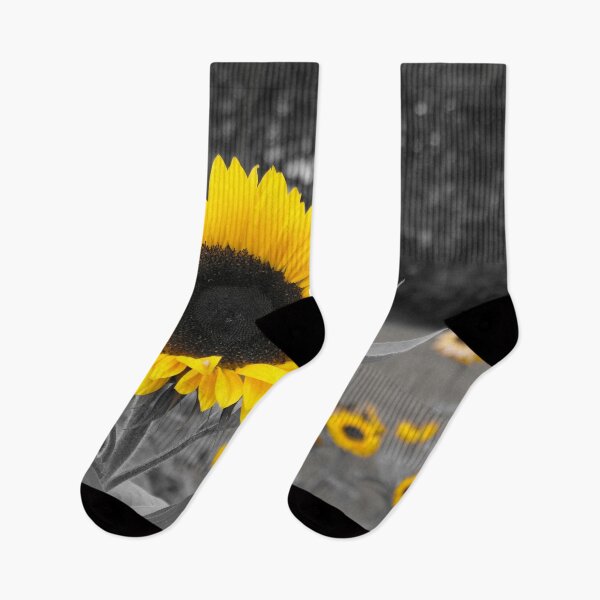 Item preview, Yellow Sunflowers on a mono background designed and sold by Malcolm Snook.