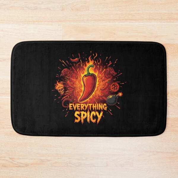 Item preview, Extreme Heat Warning - Everything Spicy Chili Bomb Graphic designed and sold by DMNindustries.