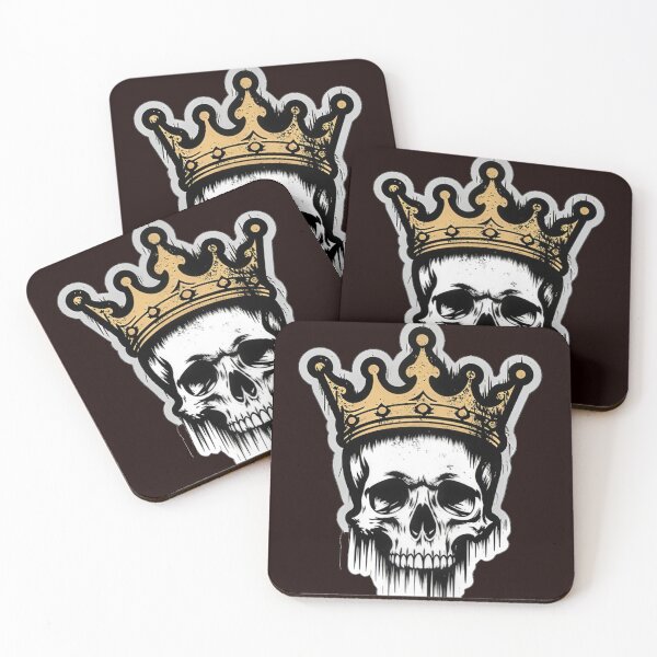 Item preview, Skull King Crown Sticker  designed and sold by FrkiArt.