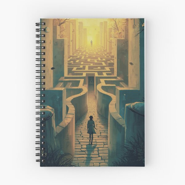 Item preview, THE LABYRINTH - JOURNEY INWARD designed and sold by NomadicNatureCo.