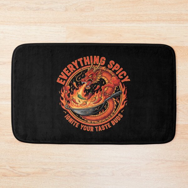 Item preview, Dragon's Fire Wok - Everything Spicy: Ignite Your Taste Buds Graphic designed and sold by DMNindustries.